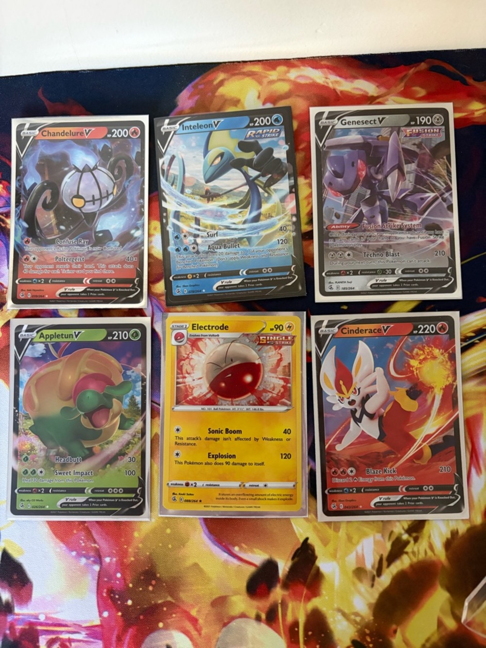 Pokemon Fusion V Card Bundle